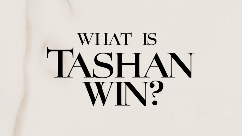 What is Tashan Win?