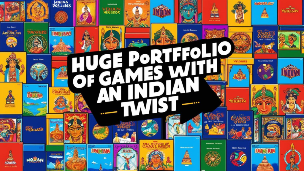 Huge Portfolio of Games with an Indian Twist